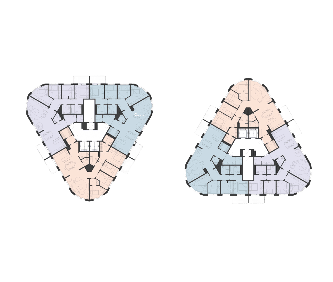 Floors 13–16